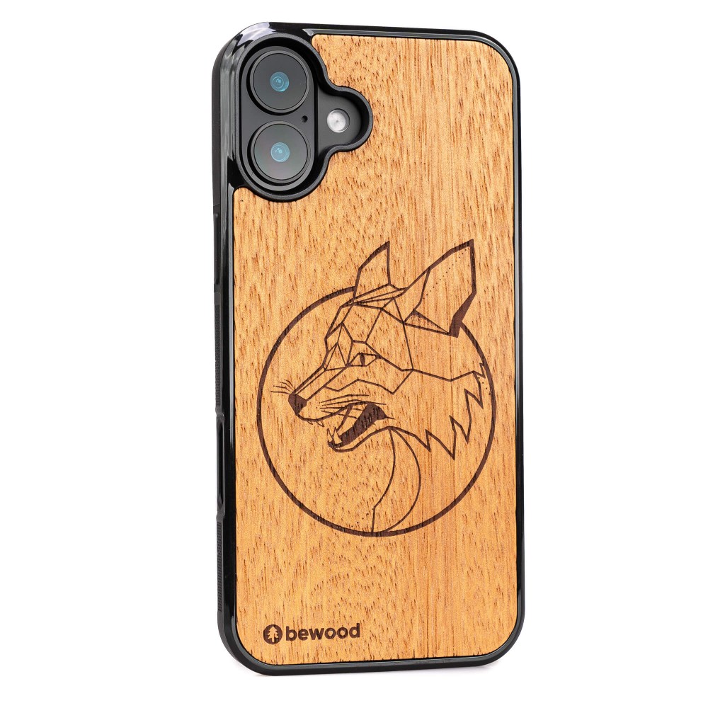 Drewniane Etui Bewood do iPhone 16 Plus LIS MERBAU (2)