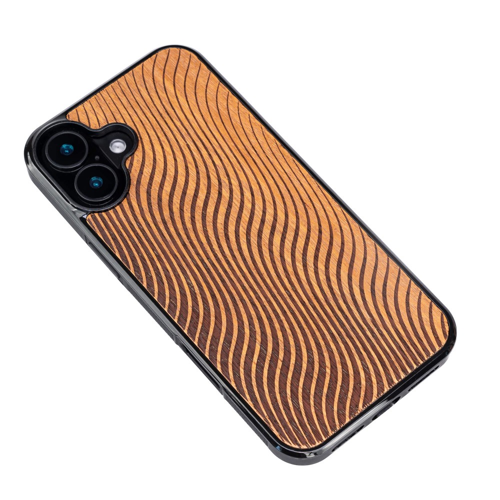 Drewniane Etui Bewood do iPhone 16 Plus FALE MERBAU (3)