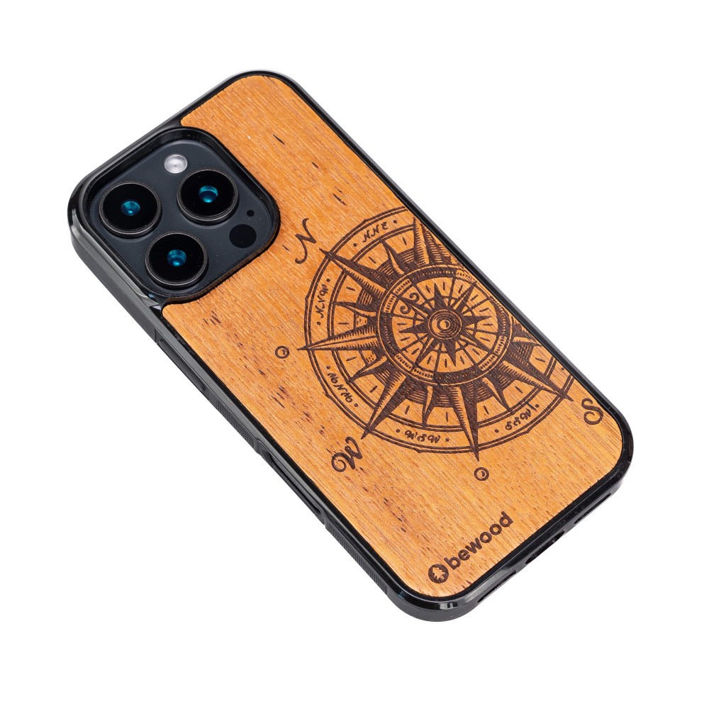 Drewniane Etui Bewood do iPhone 16 Pro TRAVELER MERBAU (3)
