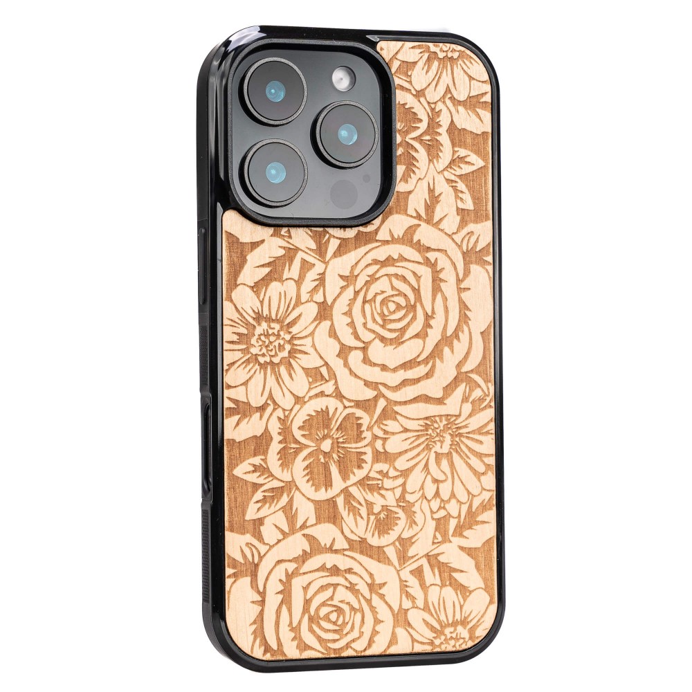 Drewniane Etui Bewood do iPhone 16 Pro RÓŻE ANIEGRE (2)