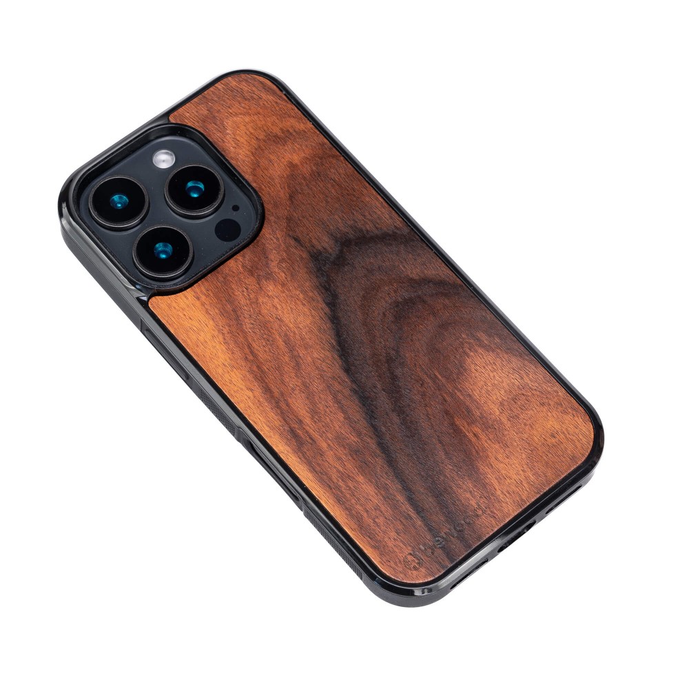 Drewniane Etui Bewood do iPhone 16 Pro PALISANDER SANTOS (3)