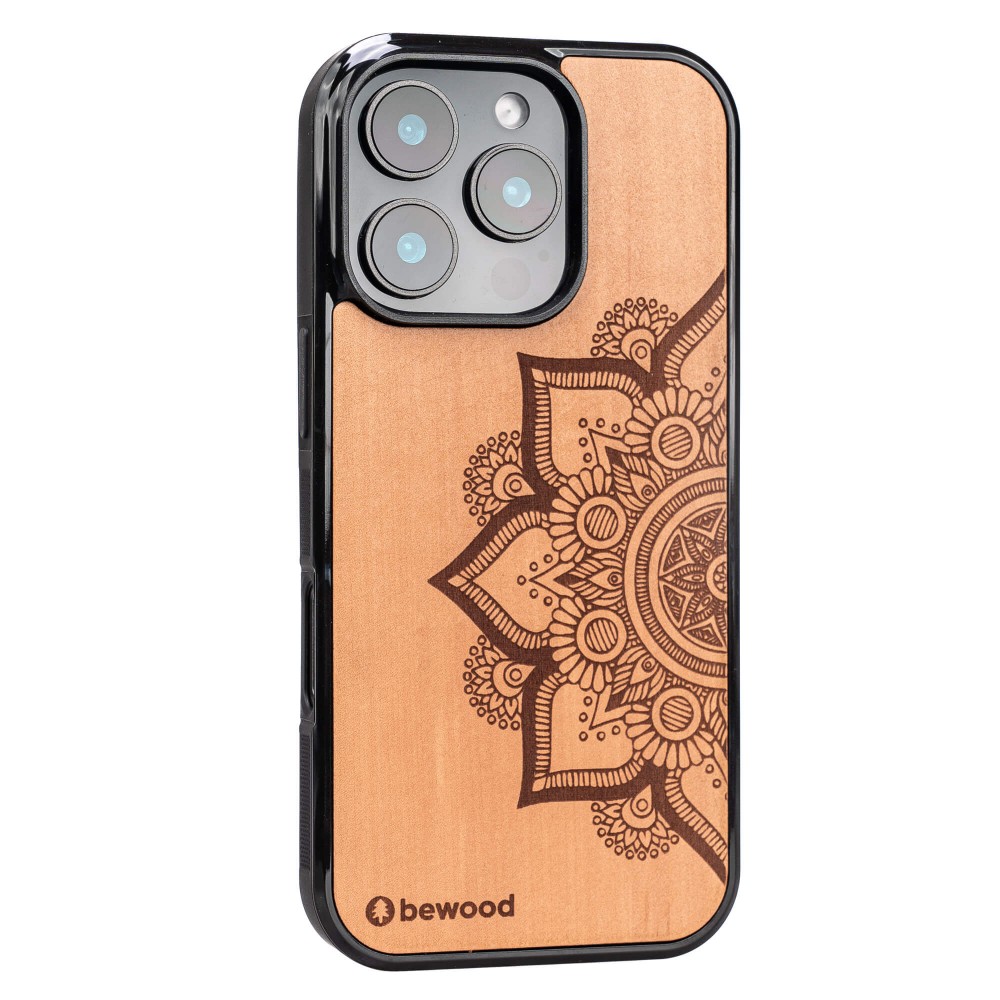Apple iPhone 16 Pro Mandala Apple Tree Bewood Wood Case (2)