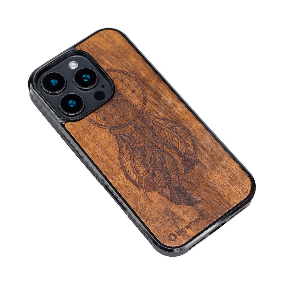 Apple iPhone 16 Pro Dreamcatcher Imbuia Bewood Wood Case (3)