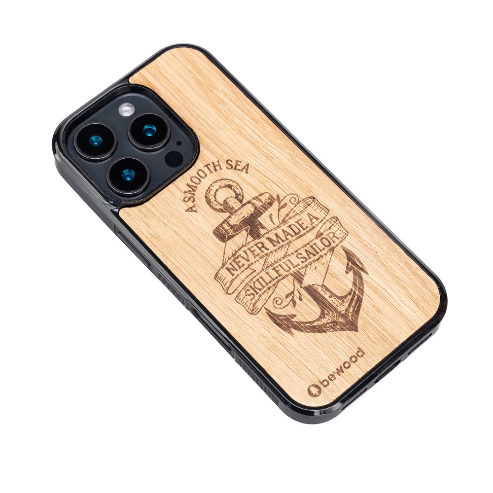 Drewniane Etui Bewood do iPhone 16 Pro KOTWICA DĄB (3)