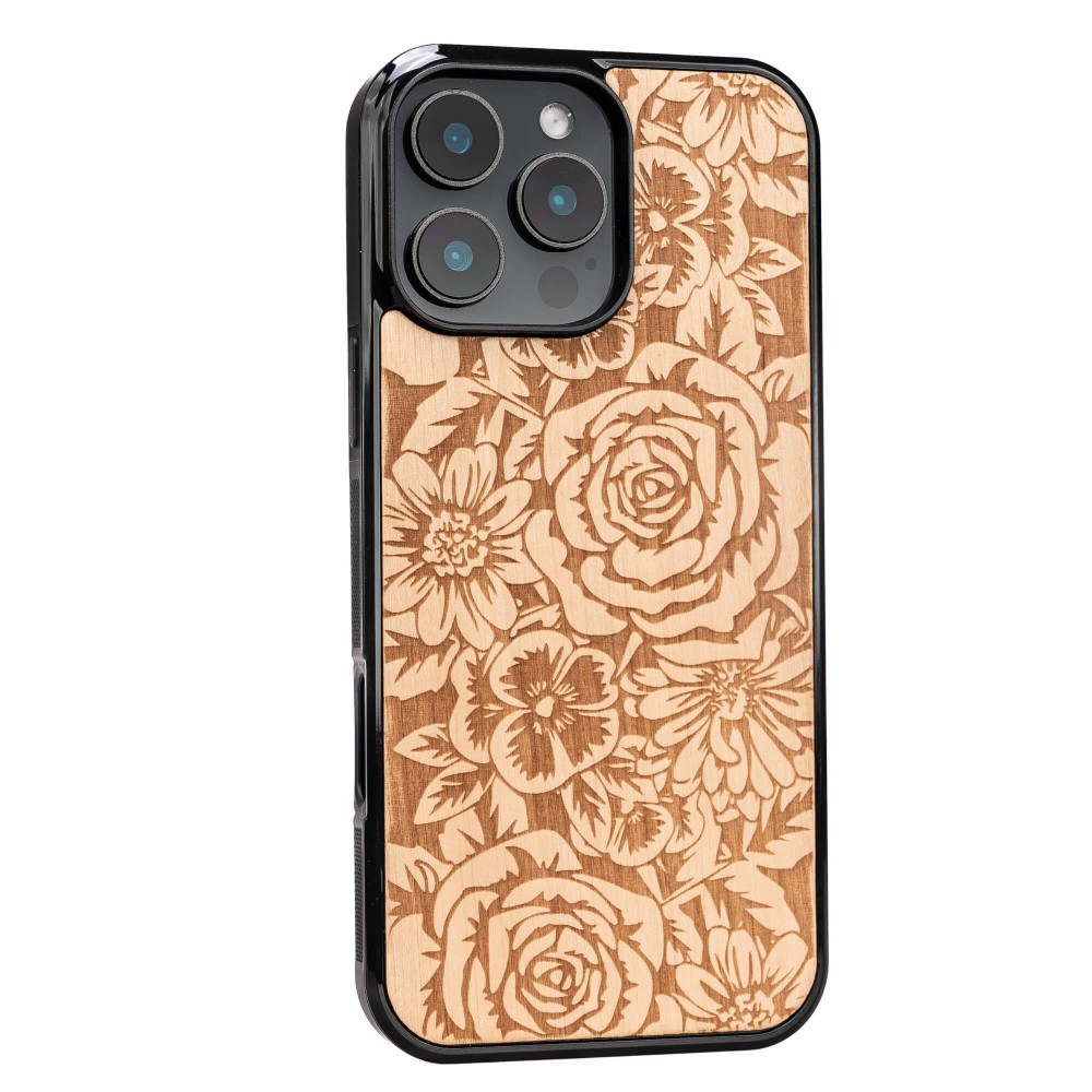 Drewniane Etui Bewood do iPhone 16 Pro Max RÓŻE ANIEGRE (2)