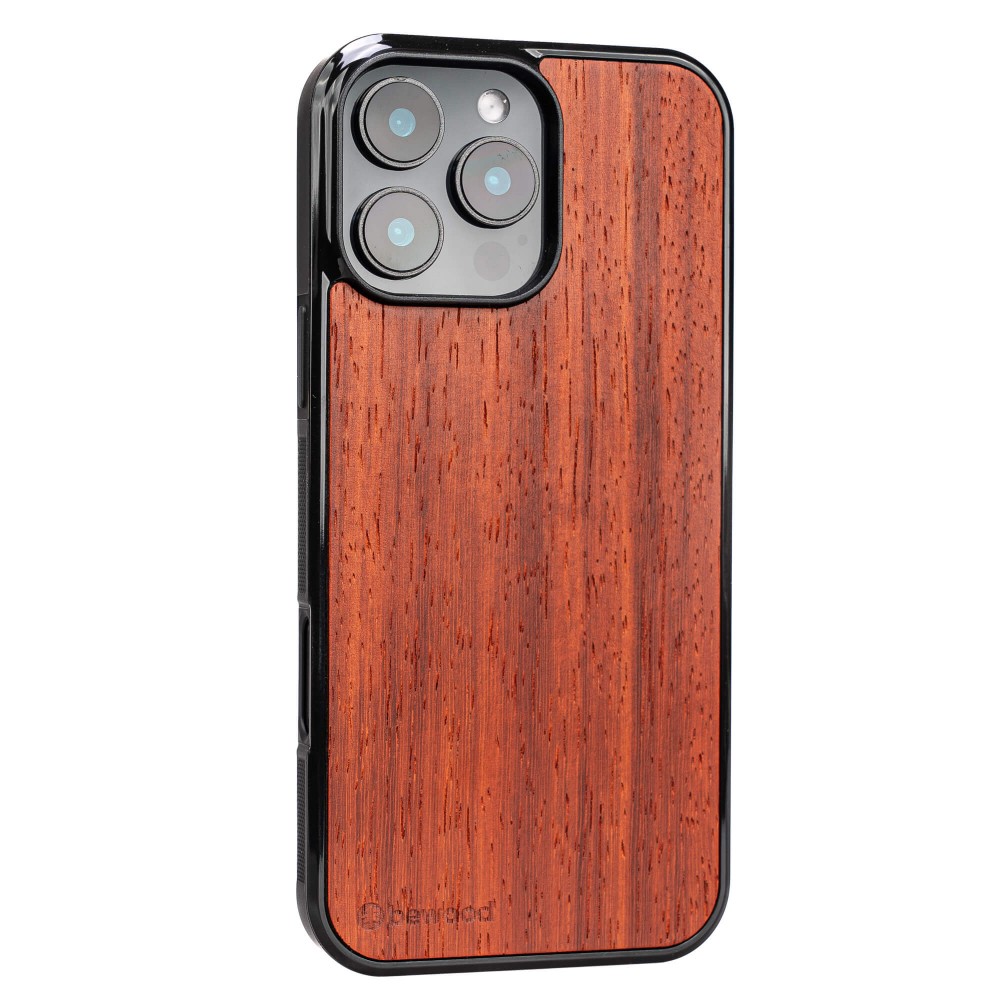 Drewniane Etui Bewood do iPhone 16 Pro Max PADOUK (2)