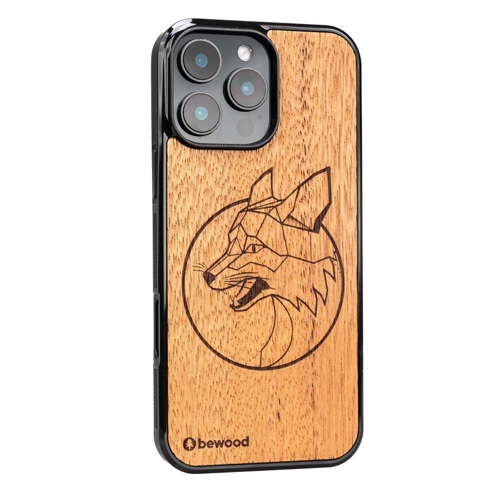 Drewniane Etui Bewood do iPhone 16 Pro Max LIS MERBAU (2)