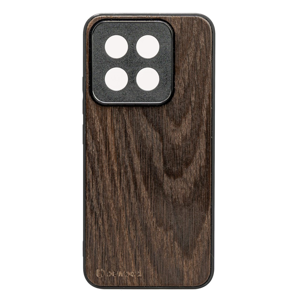 Drewniane Etui Bewood do Xiaomi 14T DĄB WĘDZONY (1)