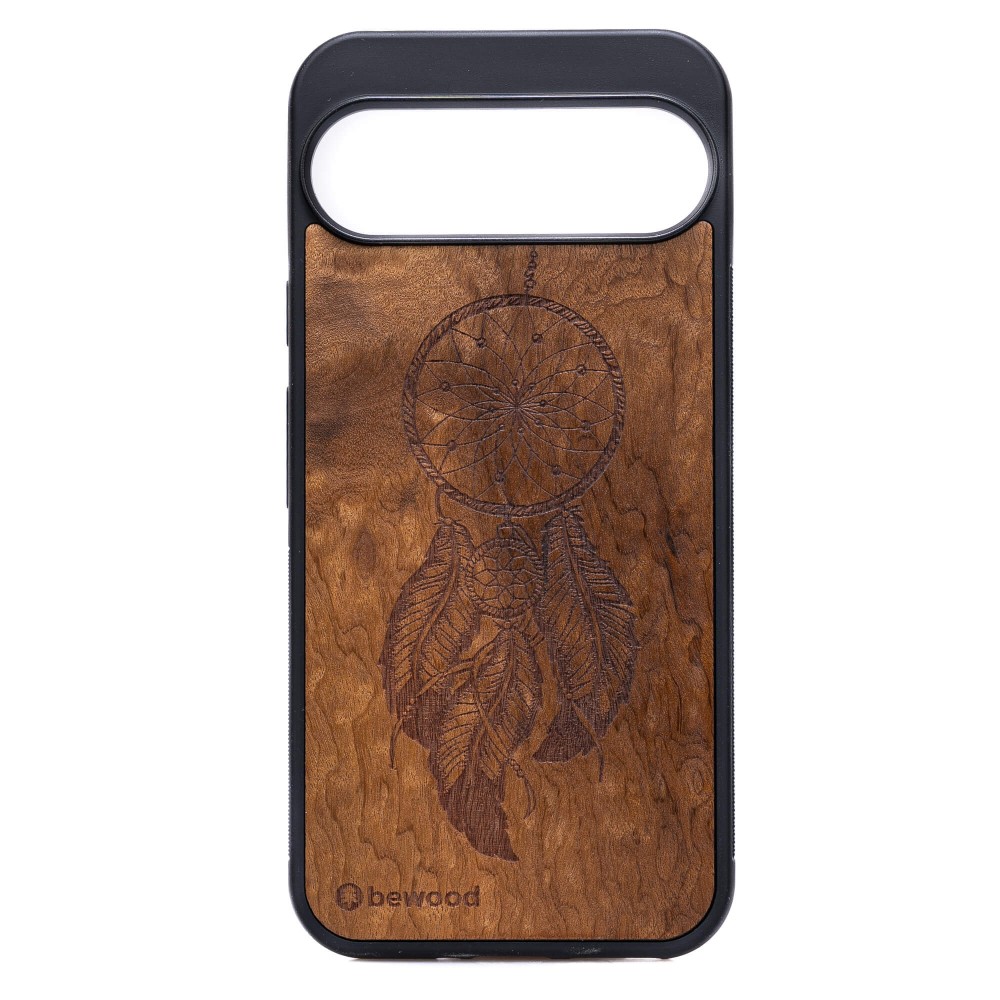 Drewniane Etui Bewood do Google Pixel 9/9 Pro ŁAPACZ SNÓW IMBUIA (1)