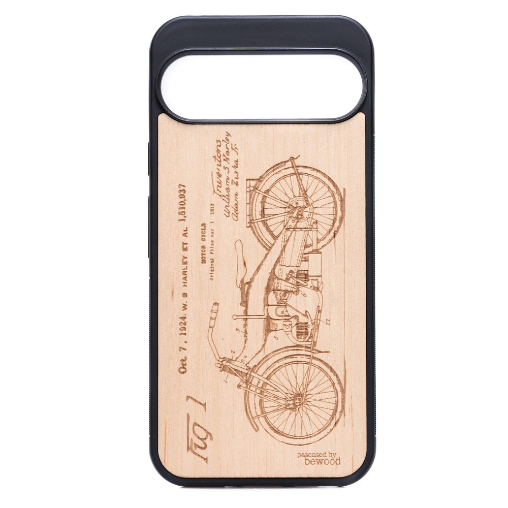 Drewniane Etui Bewood do Google Pixel 9 Pro XL HARLEY PATENT ANIEGRE (1)