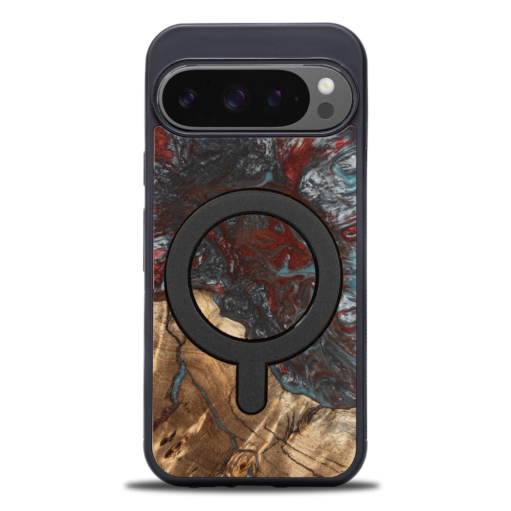 Etui Bewood Unique do Google Pixel 9 Pro XL - Planets - Pluton z MagSafe (1)
