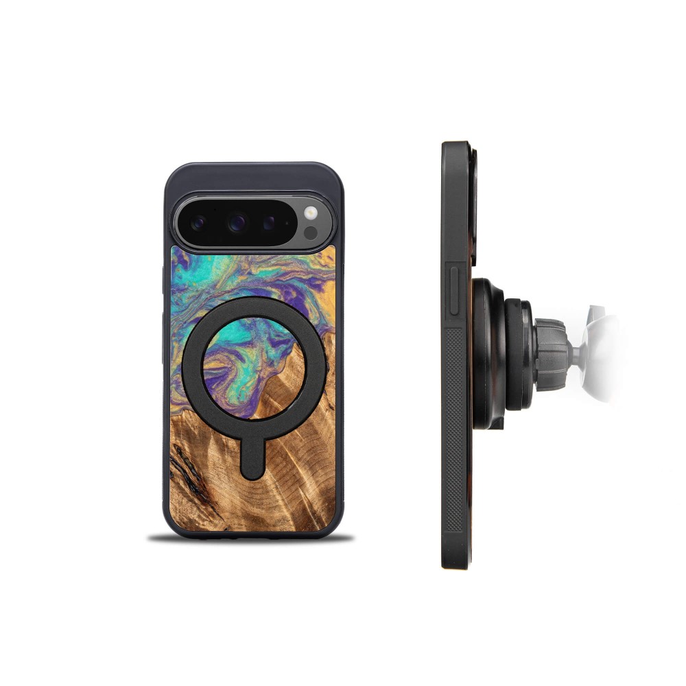 Etui Bewood Unique do Google Pixel 9 Pro XL - Planets - Merkury z MagSafe (2)