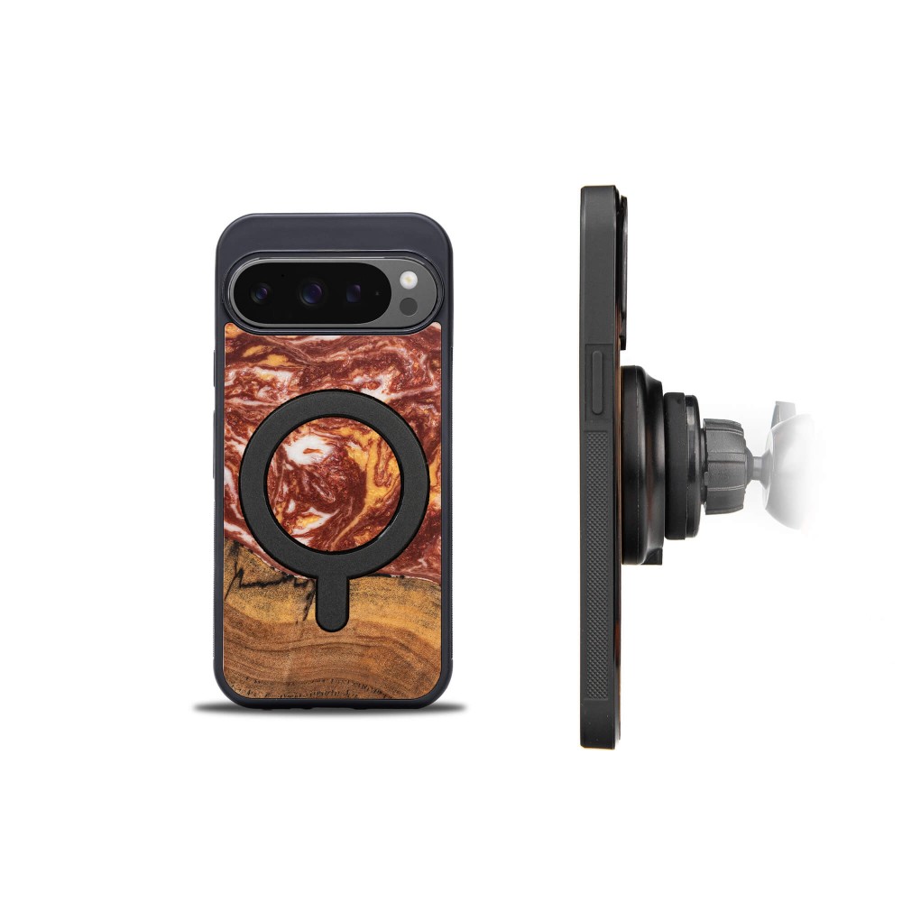 Etui Bewood Unique do Google Pixel 9 Pro XL - Planets - Mars z MagSafe (2)
