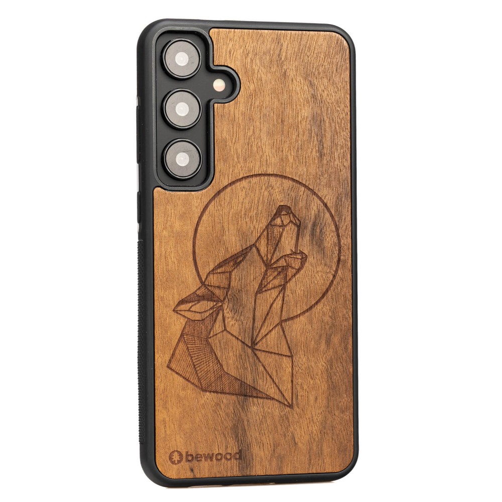 Drewniane Etui Bewood do Samsung Galaxy S24 FE 5G WILK IMBUIA (2)