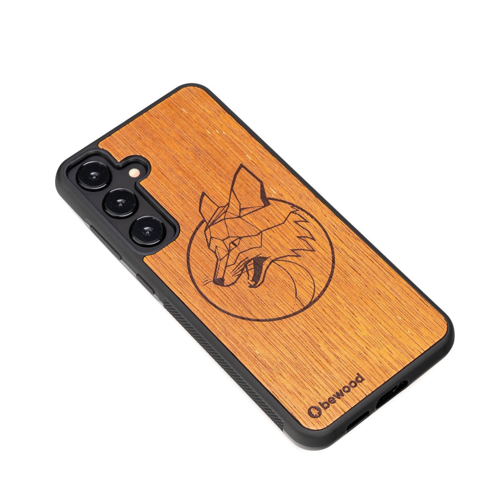Drewniane Etui Bewood do Samsung Galaxy S24 FE 5G LIS MERBAU (3)
