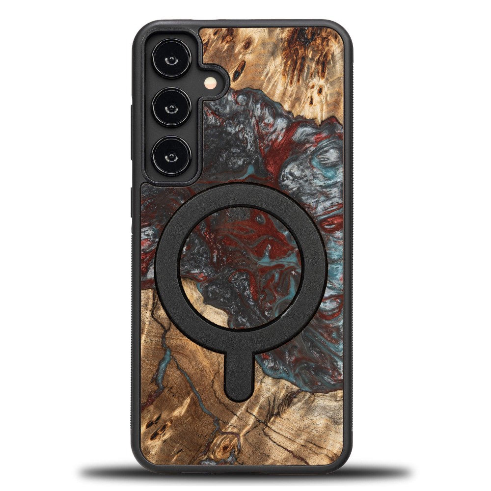 Etui Bewood Unique do Samsung Galaxy A35 5G - Planets - Pluton z MagSafe (1)