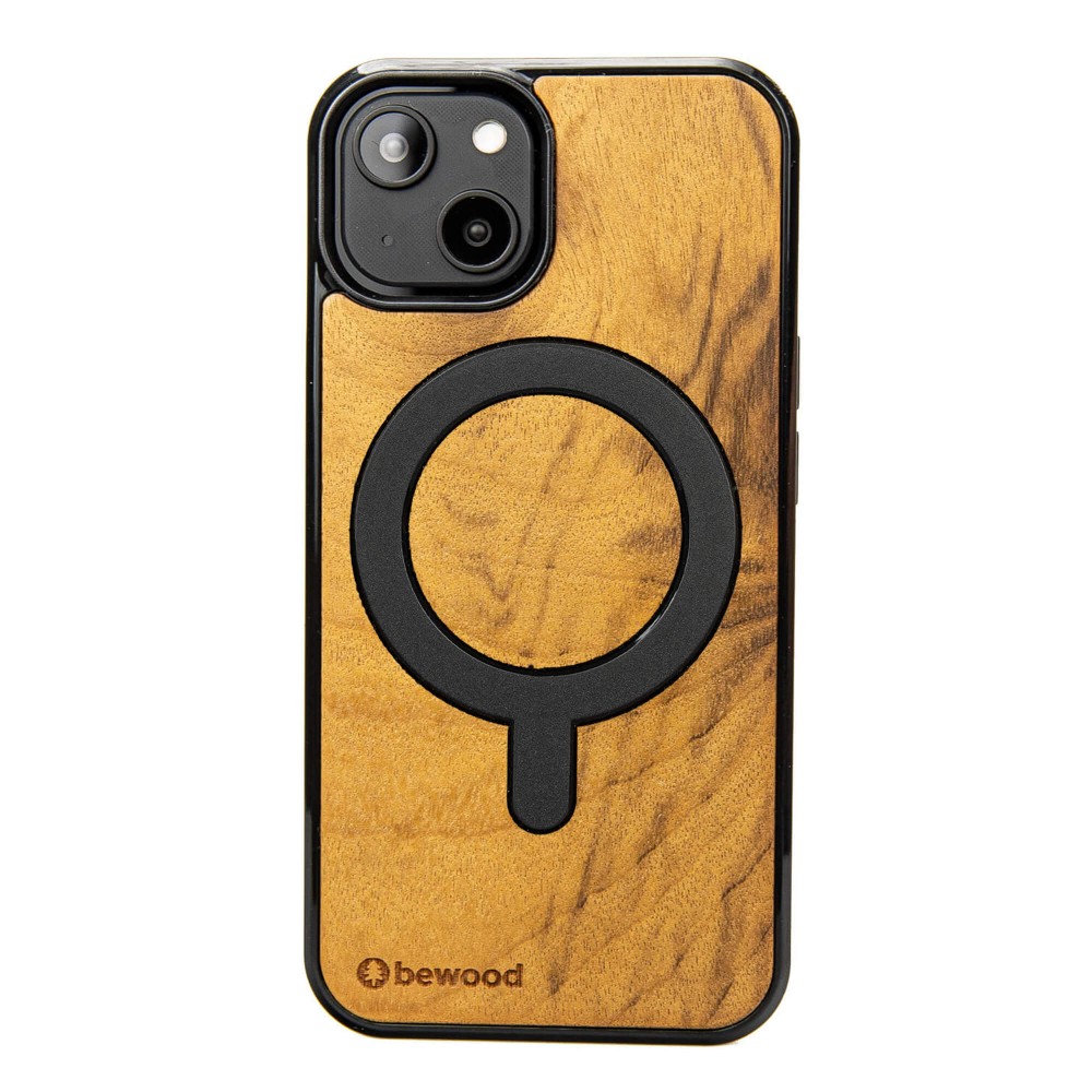 Drewniane Etui Bewood do iPhone 15 IMBUIA z MagSafe (1)