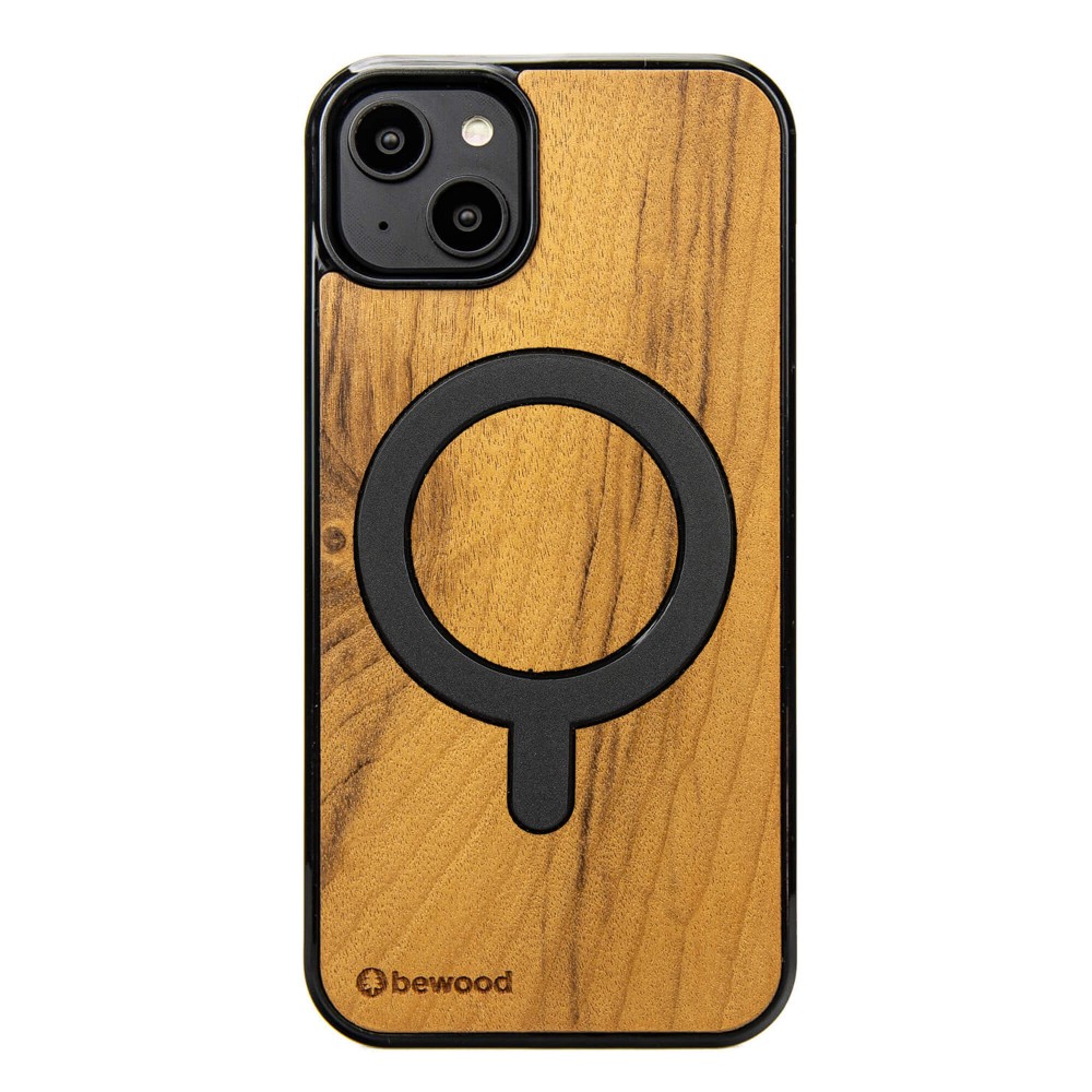 Drewniane Etui Bewood do iPhone 15 Plus IMBUIA z MagSafe (1)