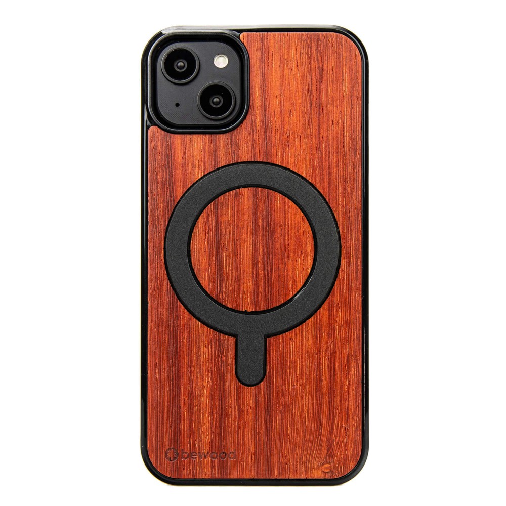 Drewniane Etui Bewood do iPhone 15 Plus PADOUK z MagSafe (1)