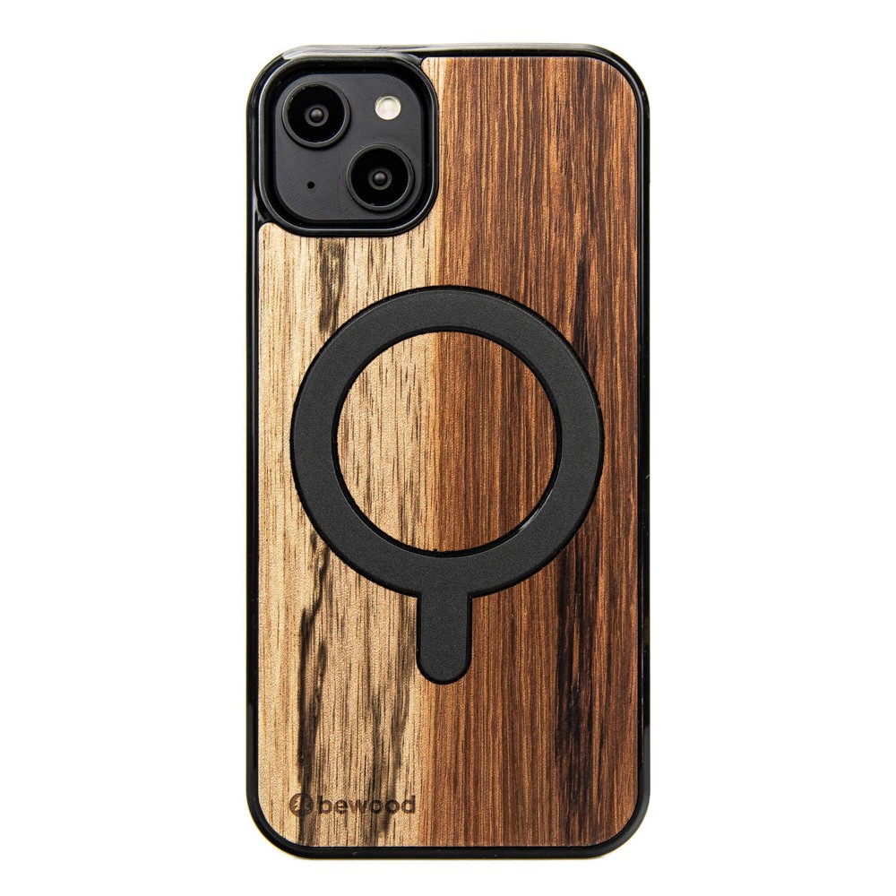 Drewniane Etui Bewood do iPhone 15 Plus MANGO z MagSafe (1)