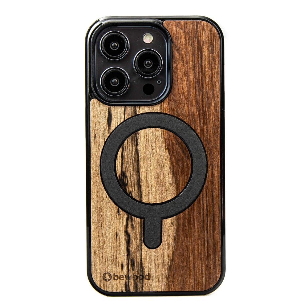 Drewniane Etui Bewood do iPhone 15 Pro MANGO z MagSafe (1)