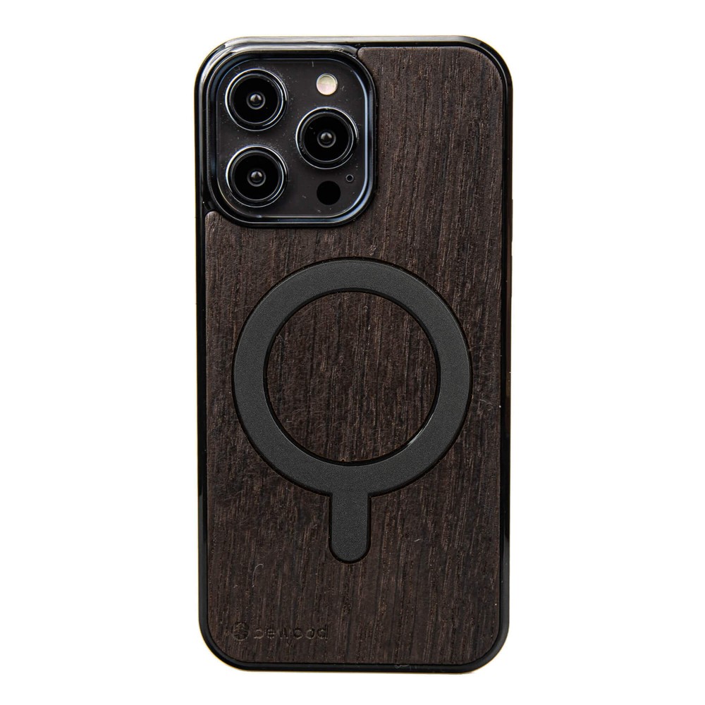 Drewniane Etui Bewood do iPhone 15 Pro Max DĄB WĘDZONY z MagSafe (1)