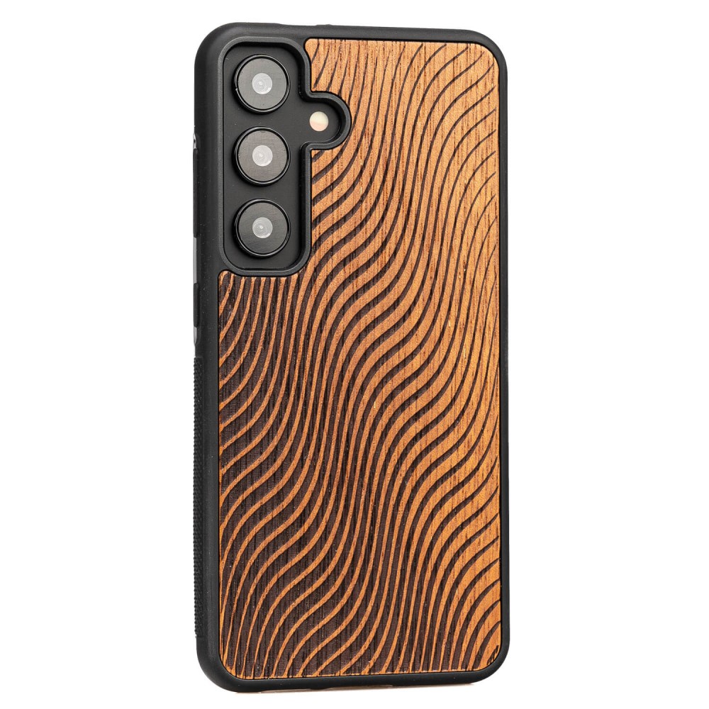 Drewniane Etui Bewood do Samsung Galaxy S25 FALE MERBAU (2)