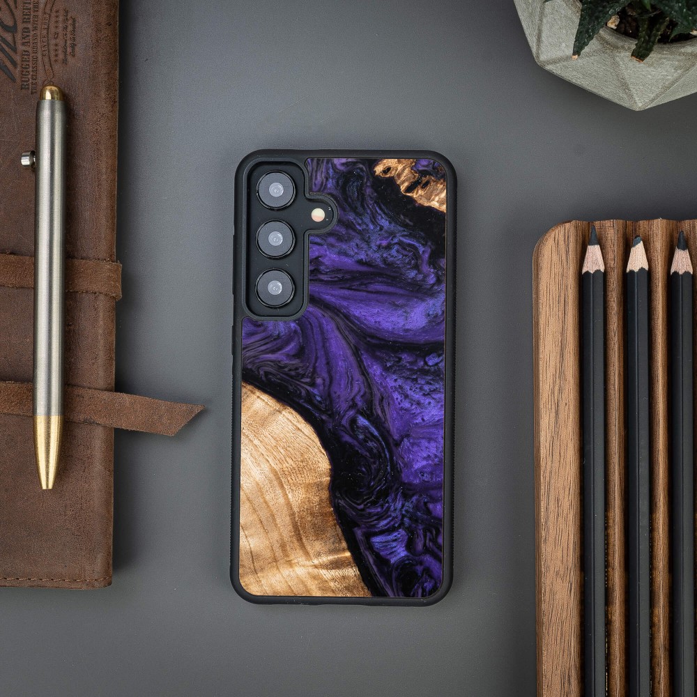 Etui Bewood Unique do Samsung Galaxy S25 - Violet (2)
