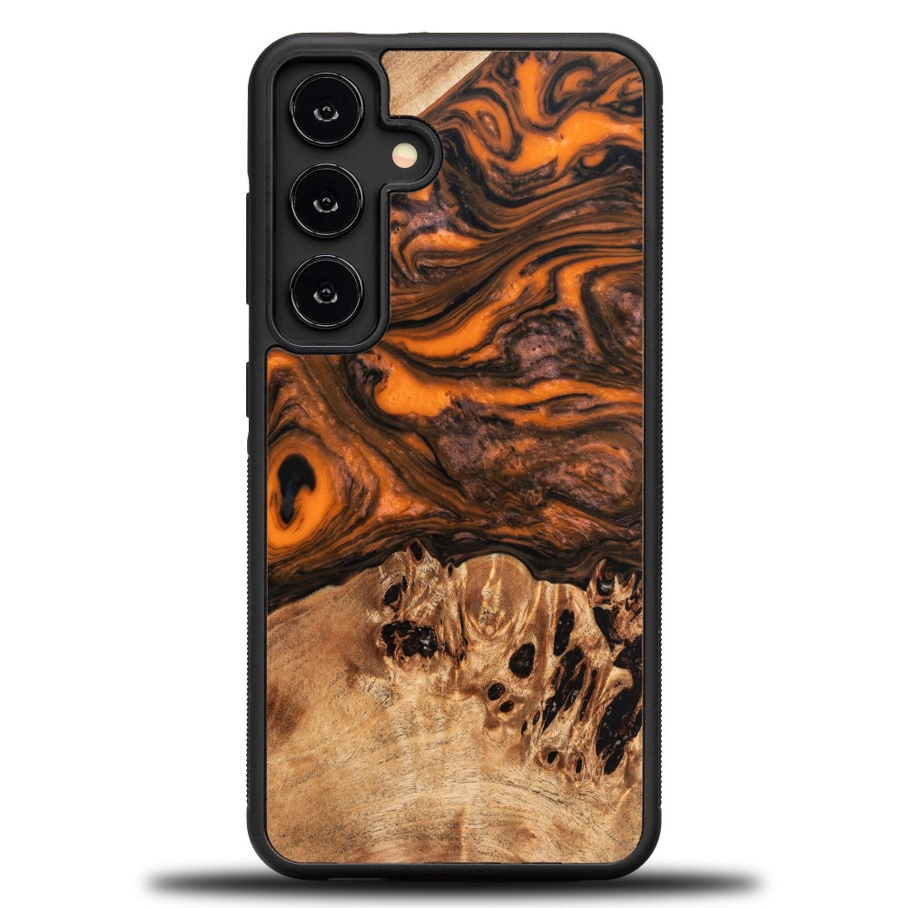 Etui Bewood Unique do Samsung Galaxy S25 - Orange (1)