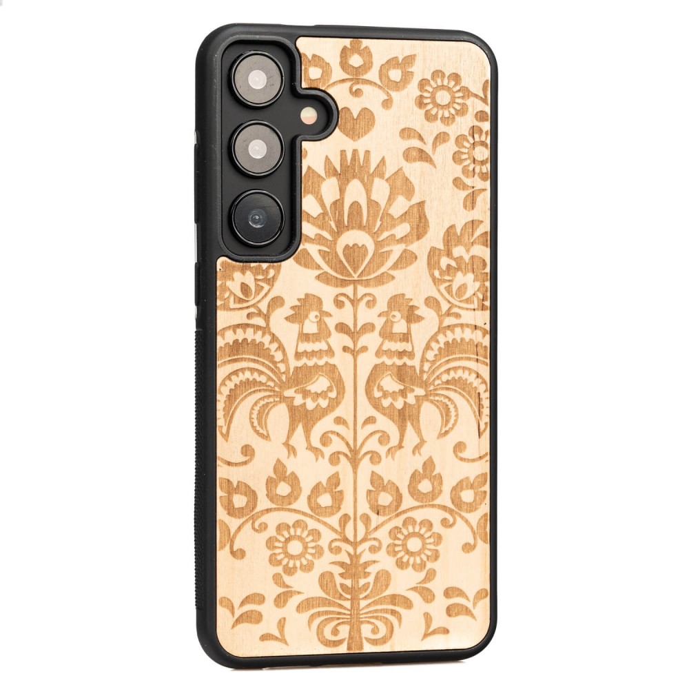 Drewniane Etui Bewood do Samsung Galaxy S25 Plus POLSKI FOLK ANIEGRE (2)