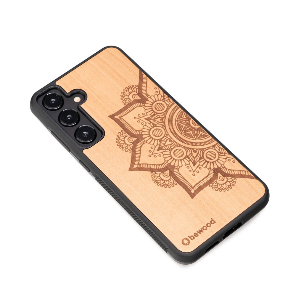 Drewniane Etui Bewood do Samsung Galaxy S25 Plus MANDALA JABŁOŃ (3)