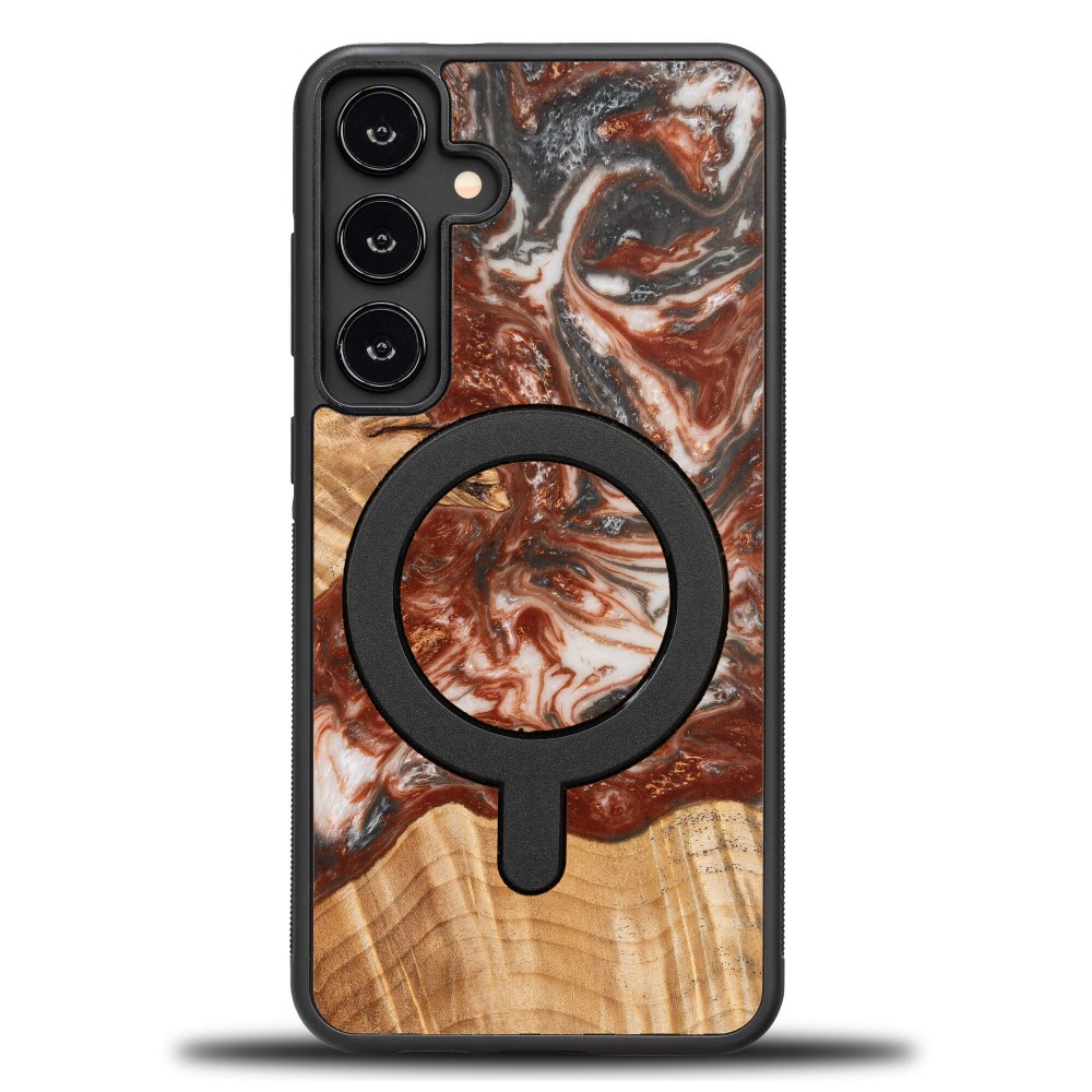 Etui Bewood Unique do Samsung Galaxy S25 Plus - Planets - Wenus z MagSafe (1)