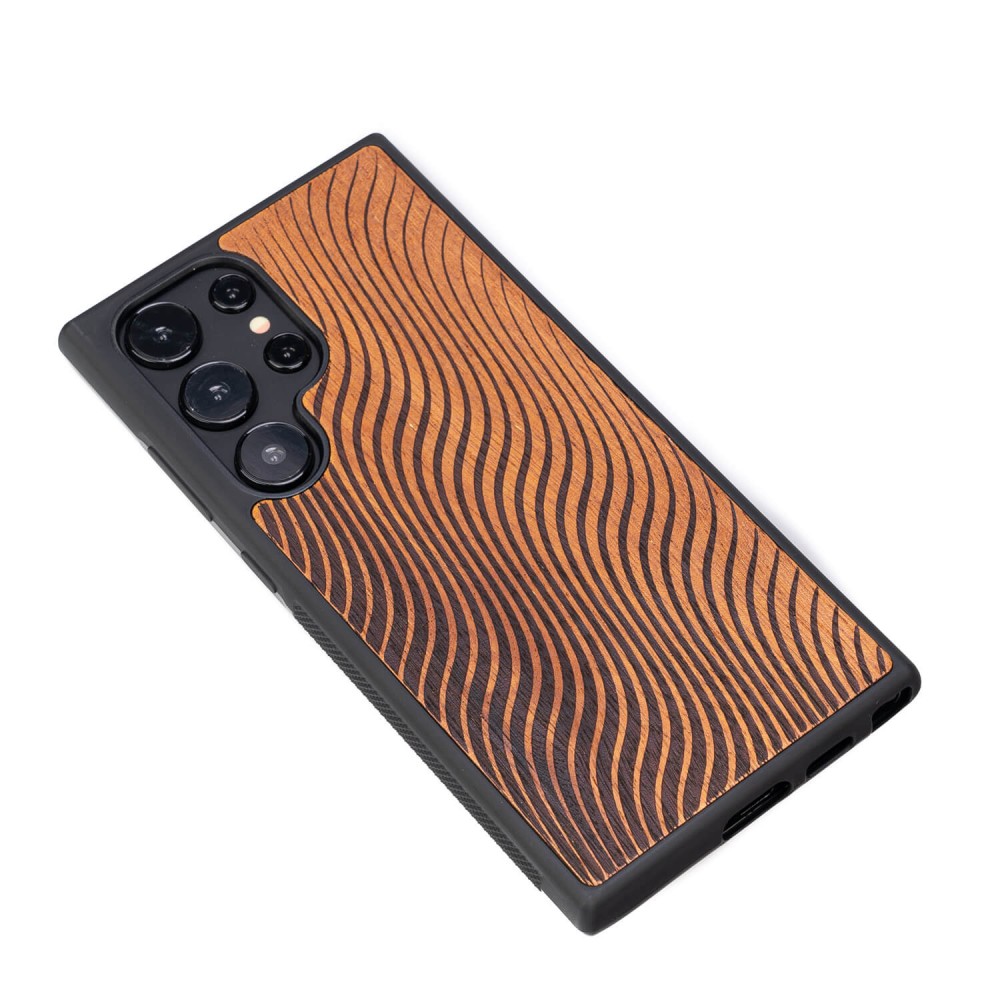 Samsung Galaxy S25 Ultra Waves Merbau Bewood Wood Case (3)