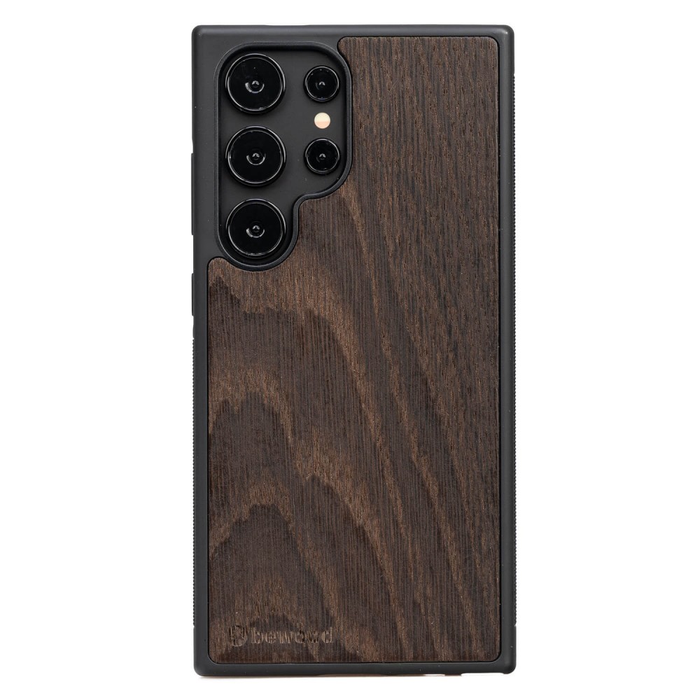 Drewniane Etui Bewood do Samsung Galaxy S25 Ultra DĄB WĘDZONY (1)