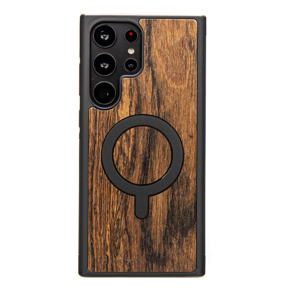 Drewniane Etui Bewood do Samsung Galaxy S25 Ultra BOCOTE z MagSafe (1)