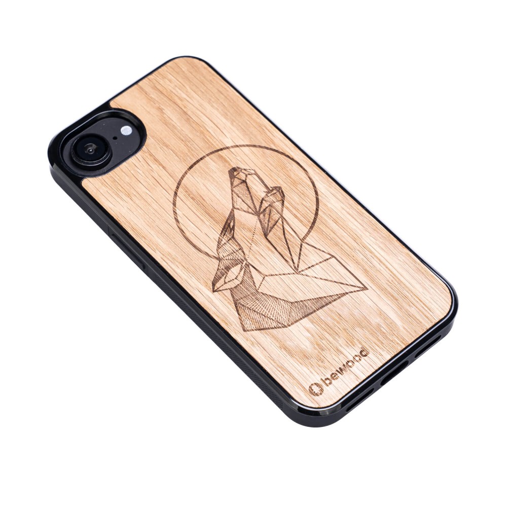 Drewniane Etui Bewood do iPhone 17e / 16e WILK DĄB (3)
