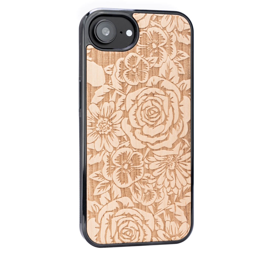 Drewniane Etui Bewood do iPhone 17e / 16e RÓŻE ANIEGRE (2)