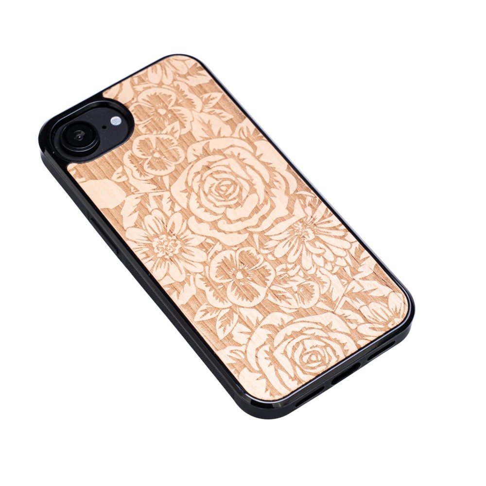 Drewniane Etui Bewood do iPhone 17e / 16e RÓŻE ANIEGRE (3)