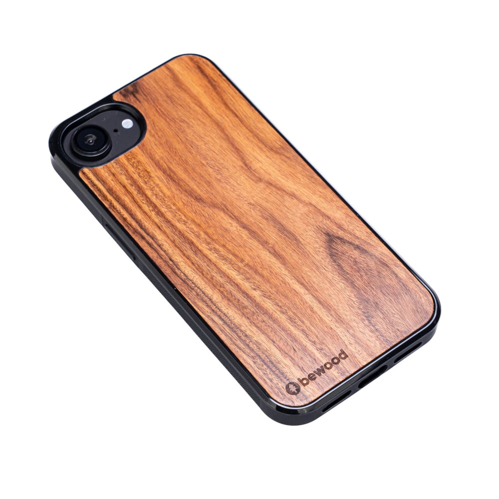 Drewniane Etui Bewood do iPhone 17e / 16e PALISANDER SANTOS (3)