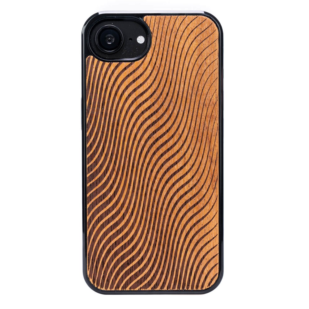 Drewniane Etui Bewood do iPhone 17e / 16e FALE MERBAU (1)