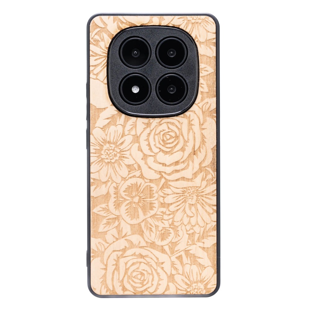 Drewniane Etui Bewood do Xiaomi Redmi Note 14 Pro 5G RÓŻE ANIEGRE (1)