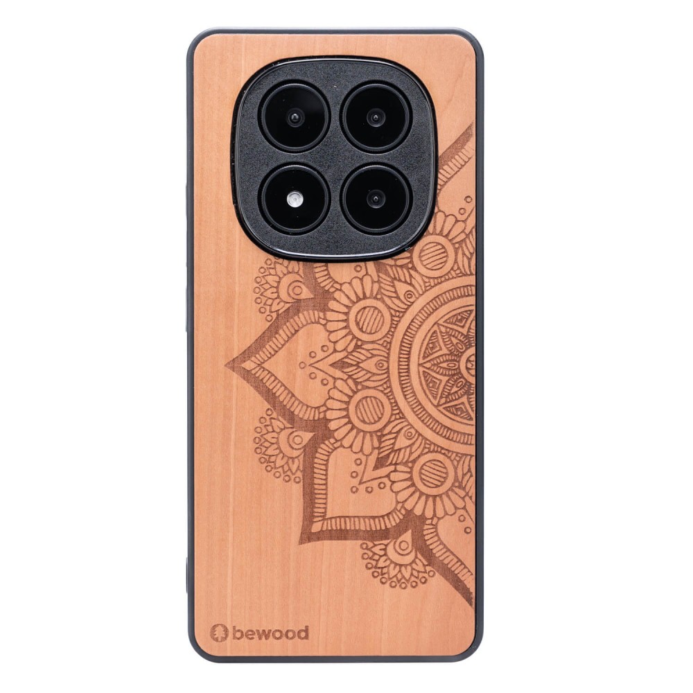 Drewniane Etui Bewood do Xiaomi Redmi Note 14 Pro 5G MANDALA JABŁOŃ (1)
