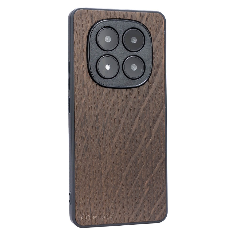 Drewniane Etui Bewood do Xiaomi Redmi Note 14 Pro 5G DĄB WĘDZONY (2)