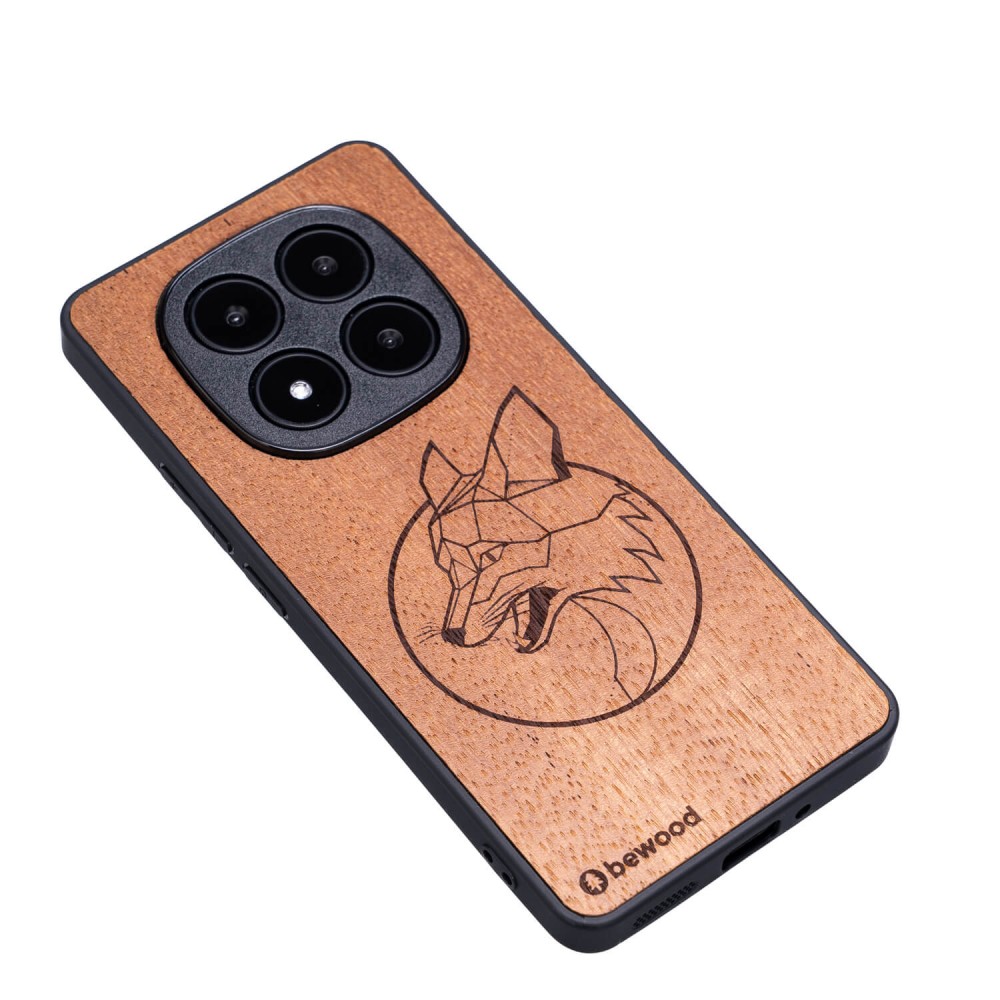 Drewniane Etui Bewood do Xiaomi Redmi Note 14 Pro Plus 5G LIS MERBAU (3)