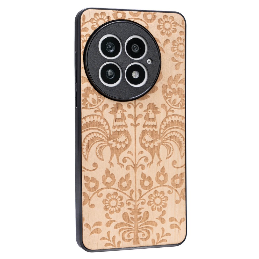 Drewniane Etui Bewood do OnePlus 13 POLSKI FOLK ANIEGRE (2)