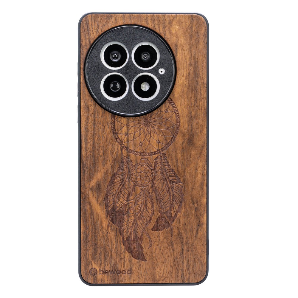 Drewniane Etui Bewood do OnePlus 13 ŁAPACZ SNÓW IMBUIA (1)