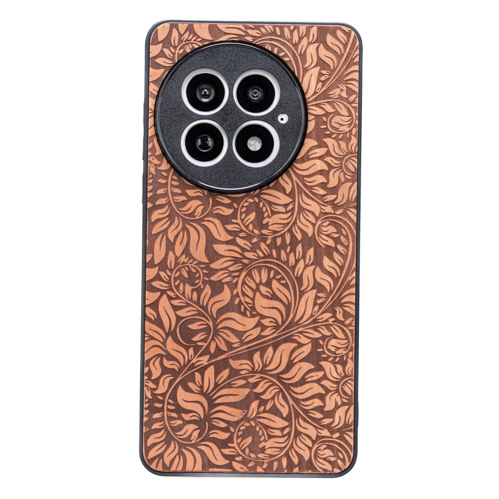 Drewniane Etui Bewood do OnePlus 13 LIŚCIE JABŁOŃ (1)