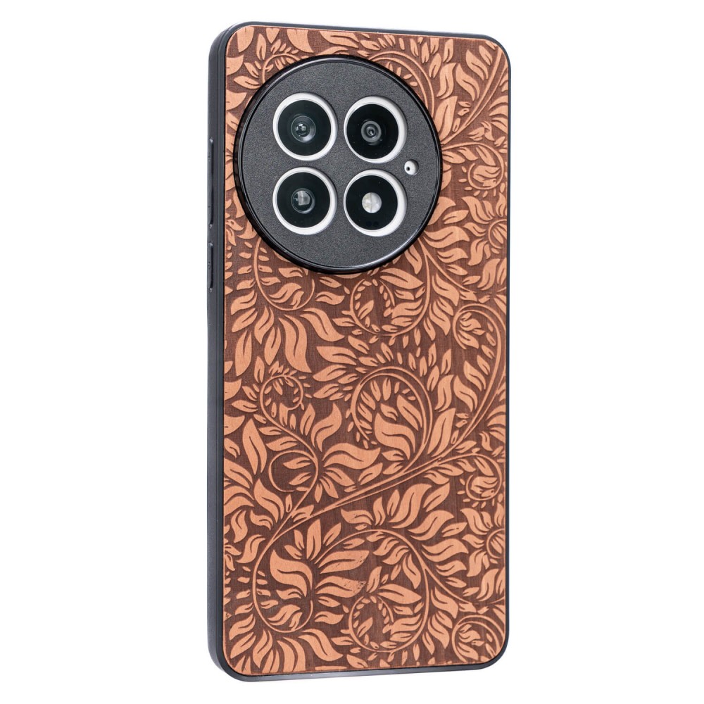 Drewniane Etui Bewood do OnePlus 13 LIŚCIE JABŁOŃ (2)