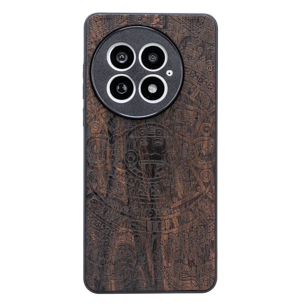 Drewniane Etui Bewood do OnePlus 13 KALENDARZ AZTECKI ZIRICOTE (1)