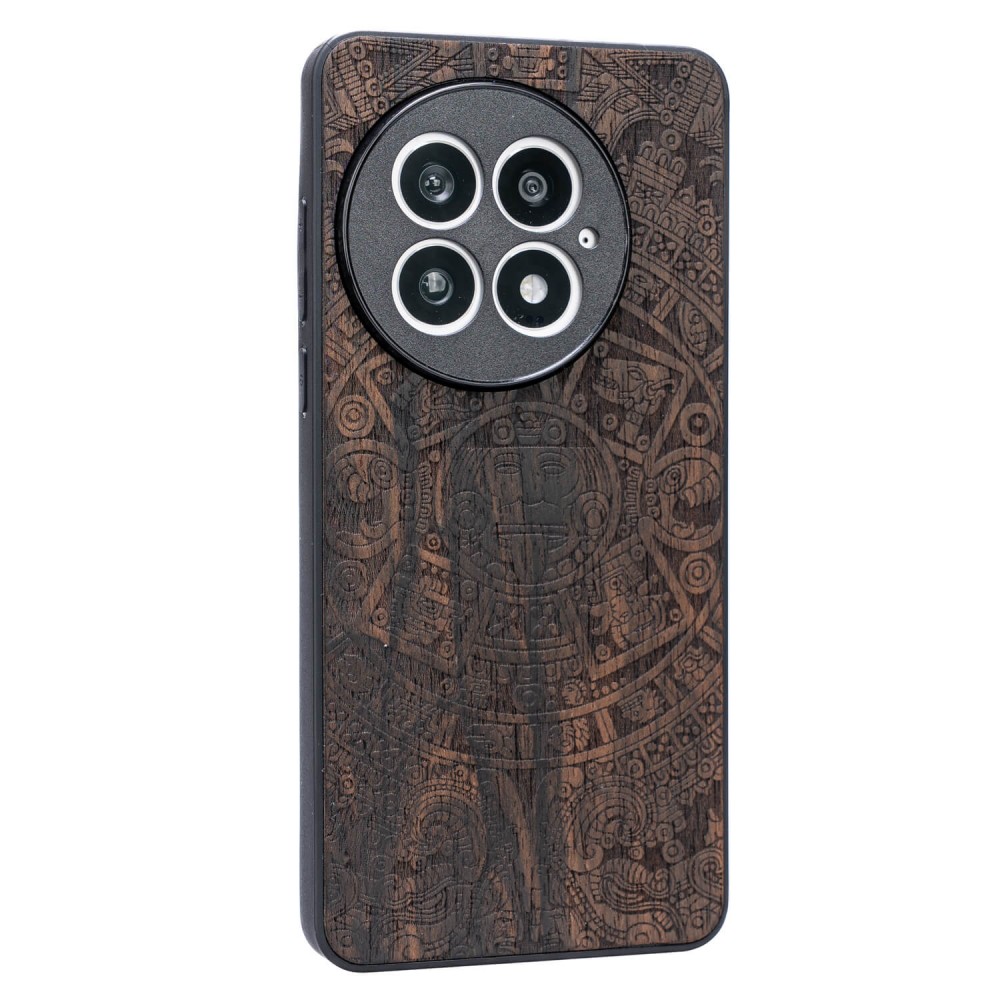 Drewniane Etui Bewood do OnePlus 13 KALENDARZ AZTECKI ZIRICOTE (2)